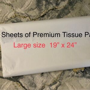 100 Sheets of tissue Paper large size